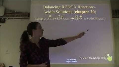 Chapter 4 (Reactions in Aqueous Solution) - Part 4