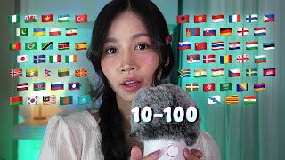 Asmr Counting 10-100 In 69 Different Languages Shall We Study Together?