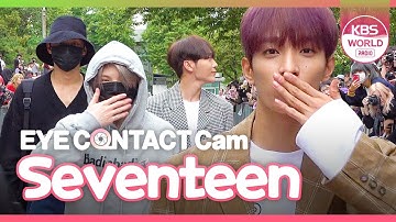 [4K] SEVENTEEN EYE CONTACT CAM :: 세븐틴 아이컨택캠 @ MUSIC BANK
