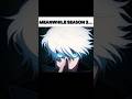 Gojo's Mind-Blowing Skills: Season 1 vs Season 2 - Domain Expansion &amp; Hollow Purple ! #shorts #jjk