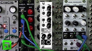 Synthrotek MST Dual Envelope Eurorack modular Demo