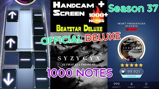 1000+ NOTES ON OFFICIAL DELUXE CHART | Heart Frequencies (EXTREME) | S Y Z Y G Y X |Handcam + Screen
