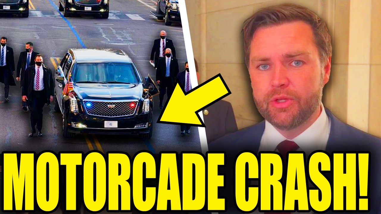 СРОЧНО: Кортеж Вэнса ПОПАДАЕТ В АВАРИЮ, И НАЧИНАЕТСЯ АД!