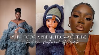 Why I Took A Break From Making Youtube Videos + Life Update (Pregnancy, Over Natural Hair)