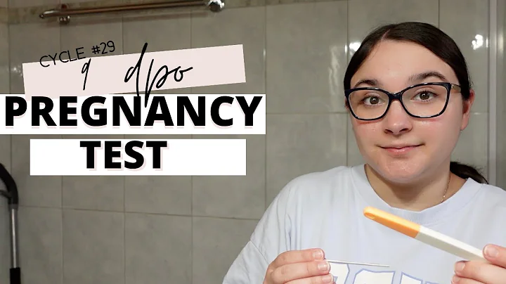 Live Pregnancy Test at 9 Dpo  || Feeling like I am getting sick || TTC Baby 3 Cycle 29