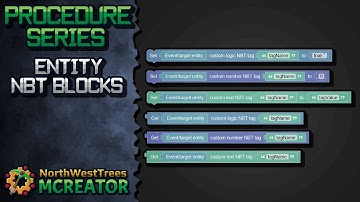Entity NBT | MCreator Procedure Series