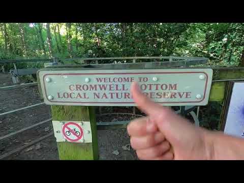 Cromwell Bottom Nature Reserve West Yorkshire // Walking English Parks // Walk with me //