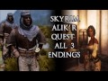 Skyrim Remastered: Alik'r Quest All 3 Endings (Betraying Saadia, Killing Kematu, "Helping" Both)