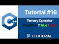 C++ Tutorial - Ternary Operator