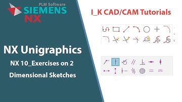 Siemens NX (English) Practice_4: Siemens NX Sketch solver practice