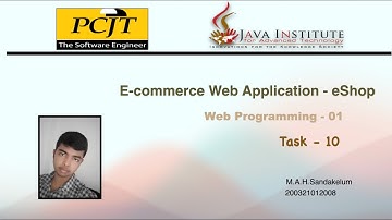 Web Programming 1 | Task 10 | Java Institute