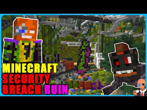 I built Monty Golf from FNAF Security Breach RUIN in Minecraft // Building FNAF Ruin Part #3