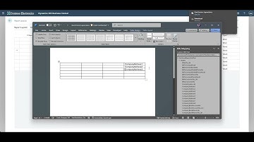 Creating a Document Layout in Business Central