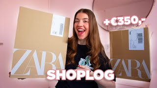 MEGA ZARA SHOPLOG +€350,- 😍🛍 ☆ Zenne Bakens