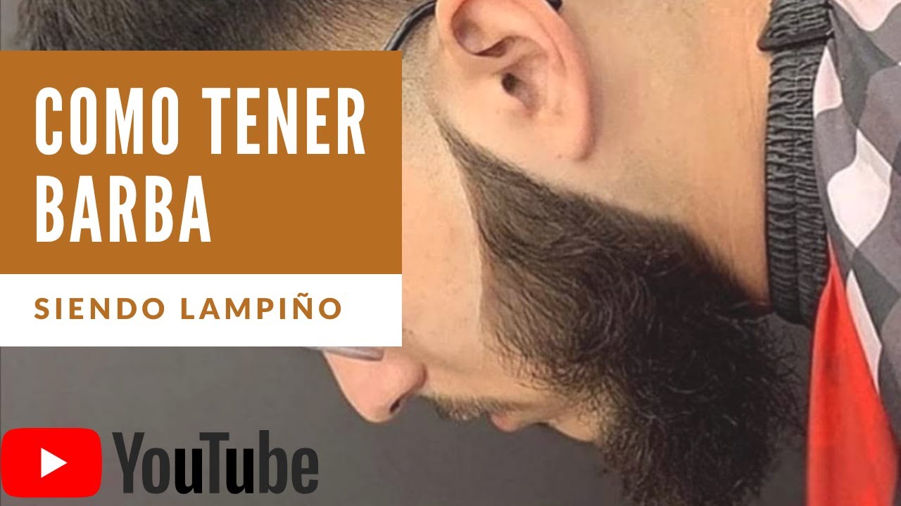 Como tener barba si eres lampiño | Minoxidil para la barba - YouTube