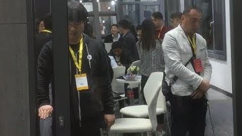 Super safety automatic sliding door mechanism by hand test