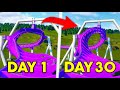 I built a rollercoaster every day for 30 days