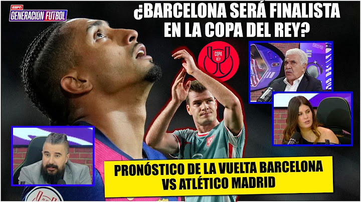 BARCELONA sufrió LATIGAZO por empate vs ATLÉTICO. Pero TUCA lo ve final COPA DEL REY | Generación F
