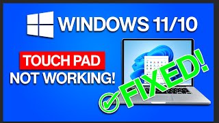 fix touchpad not working / how to fix your touchpad windows 11/10