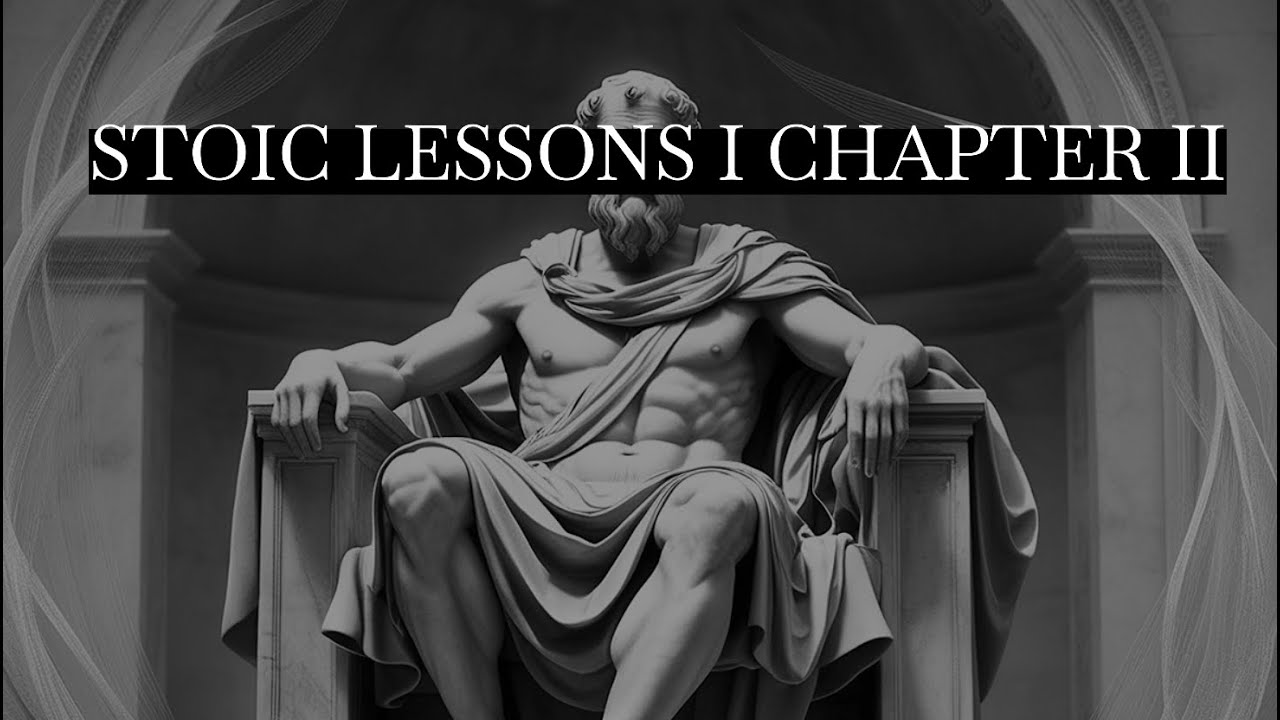 Stoic Lessons I Transform Your Life Today: Chapter II - YouTube