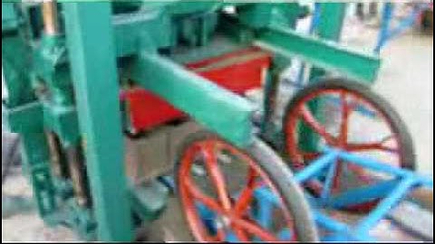 QTJ4 -35B2 block making machine working video