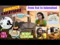 Epic City Getaway: Pool fun, dinner parties &amp; adventure || Summer Vacations in Islamabad ||