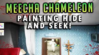 IM NOT AN ARTIST - Painting Hide and Seek with Meccha Chameleon