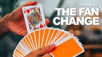 THE FAN COLOR CHANGE - Card Trick Tutorial (Easy)