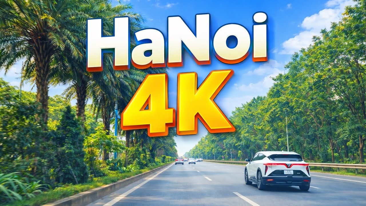 POV Driving in Hanoi | Noi Bai Airport to City Center in Ultra 4K