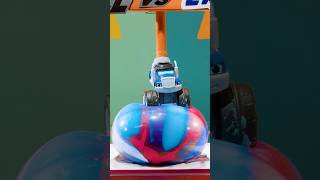 crusher toy POPS a balloon! 🎈 | toymation #shorts