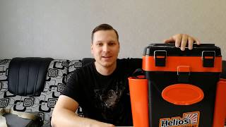 Новый ящик для зимней рыбалки. Tonar Helios - 10 литров. Обзор