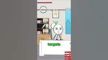 Minimum wage, no commission 💸🚫 #shorts #animation #memes #funny AC@emfandango