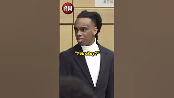 YNW Melly tries to calm down his mom during his trial 👀