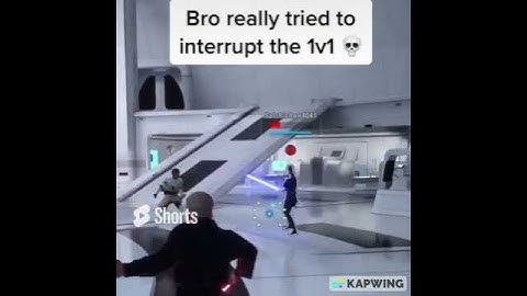 What happens when you interrupt the 1v1 🤩..