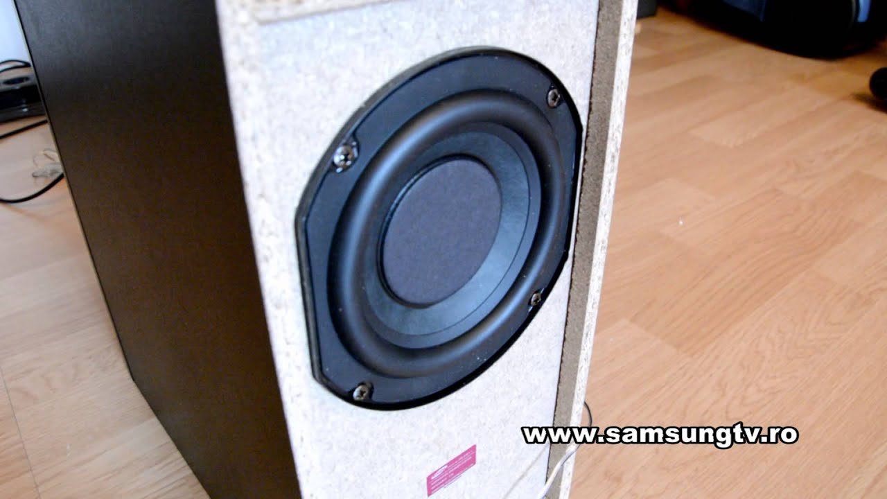 HW-F350 Review (Subwoofer test) - YouTube