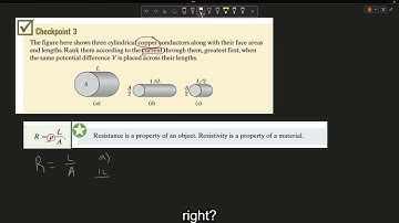 Fundamentals of Physics: Chapter 26 Checkpoint 3