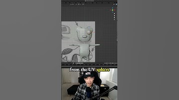 Create eye 1 using cube & subdivision modifier - making a 3d game character Blender -3.1 Bear Bear