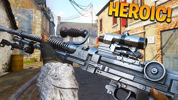 NEW FREE HEROIC BREN "ROYALTY II" VARIANT GAMEPLAY in COD WW2! (COD WW2 FREE HEROIC WEAPONS)