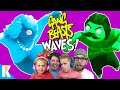 Gang Beasts Family Gaming Battle! (WAVES) on KIDCITY