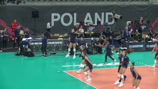 Volleyball Warm Up - USA Volleyball Women at World Championships 2022