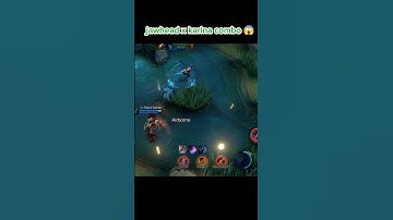 jawhead x karina combo 😱🥶 #shorts #mlbb #mobilelegends