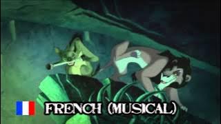 The Lion King - Be Prepared! (One Line Multilanguage)