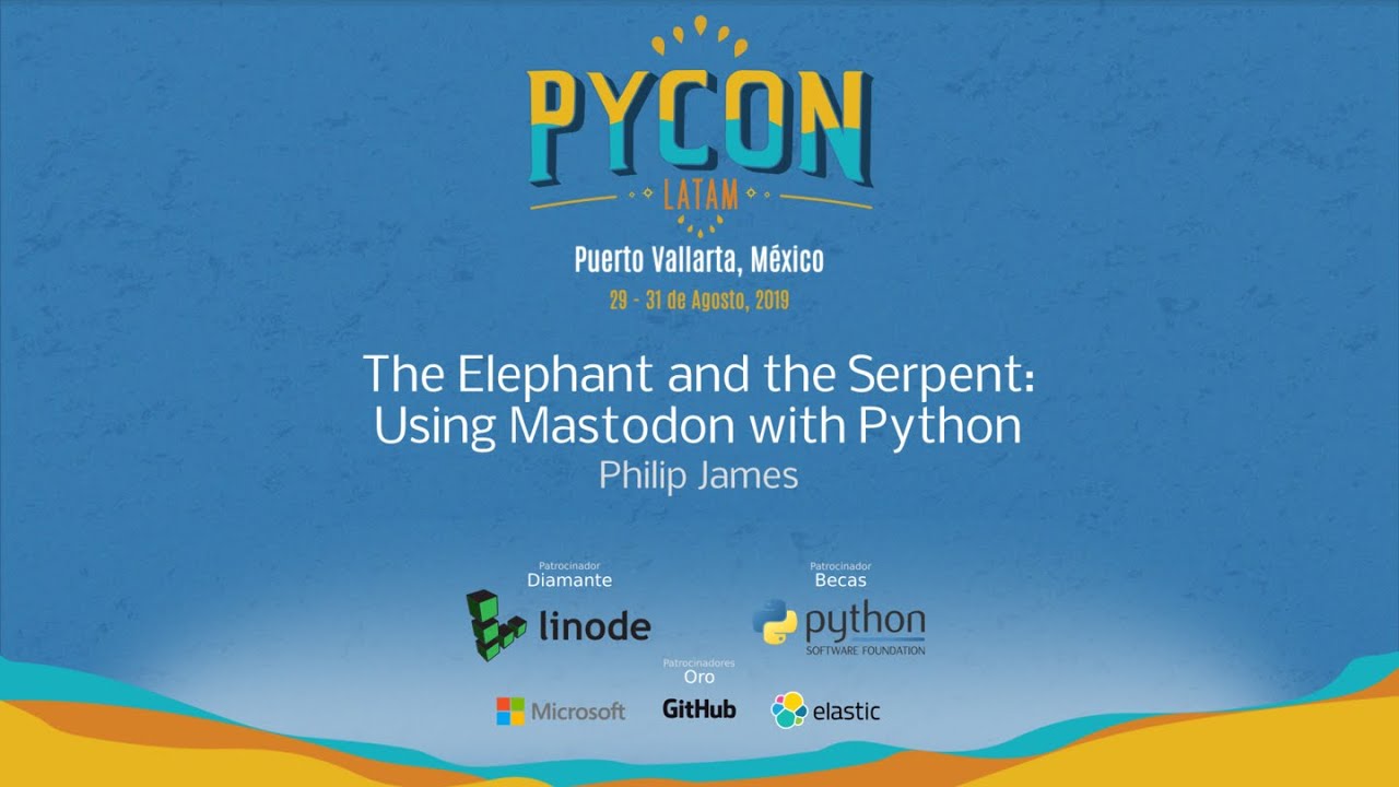 Image from The Elephant and the Serpent: Using Mastodon with Python