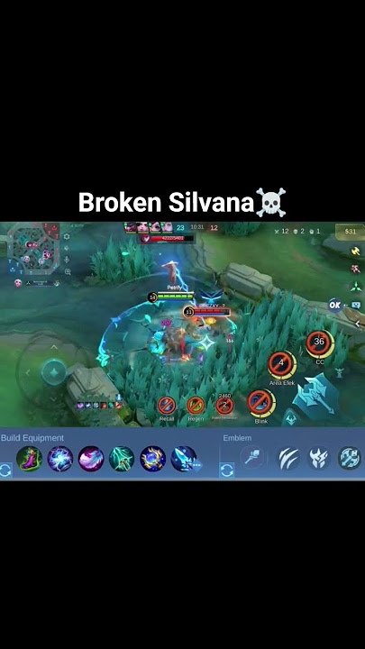 Broken silvanna ๐ฅ #silvanna #mlbb #aulusonly #mobilelegends