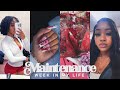Maintenance vlog  facial nail appt hygiene shopping new hair working out