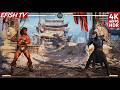 Conan &amp; Sareena vs MK2 Movie Sub-Zero &amp; Khameleon (Hardest AI) - Mortal Kombat 1