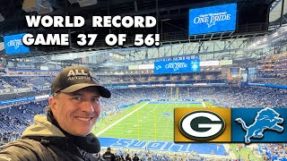 World Record Game 37 of 56 was a THANKSGIVING FEAST! Green Bay Packers vs. Detroit Lions!