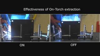 Welding: effectiveness of on-torch extraction - Local Exhaust Ventilation (LEV)