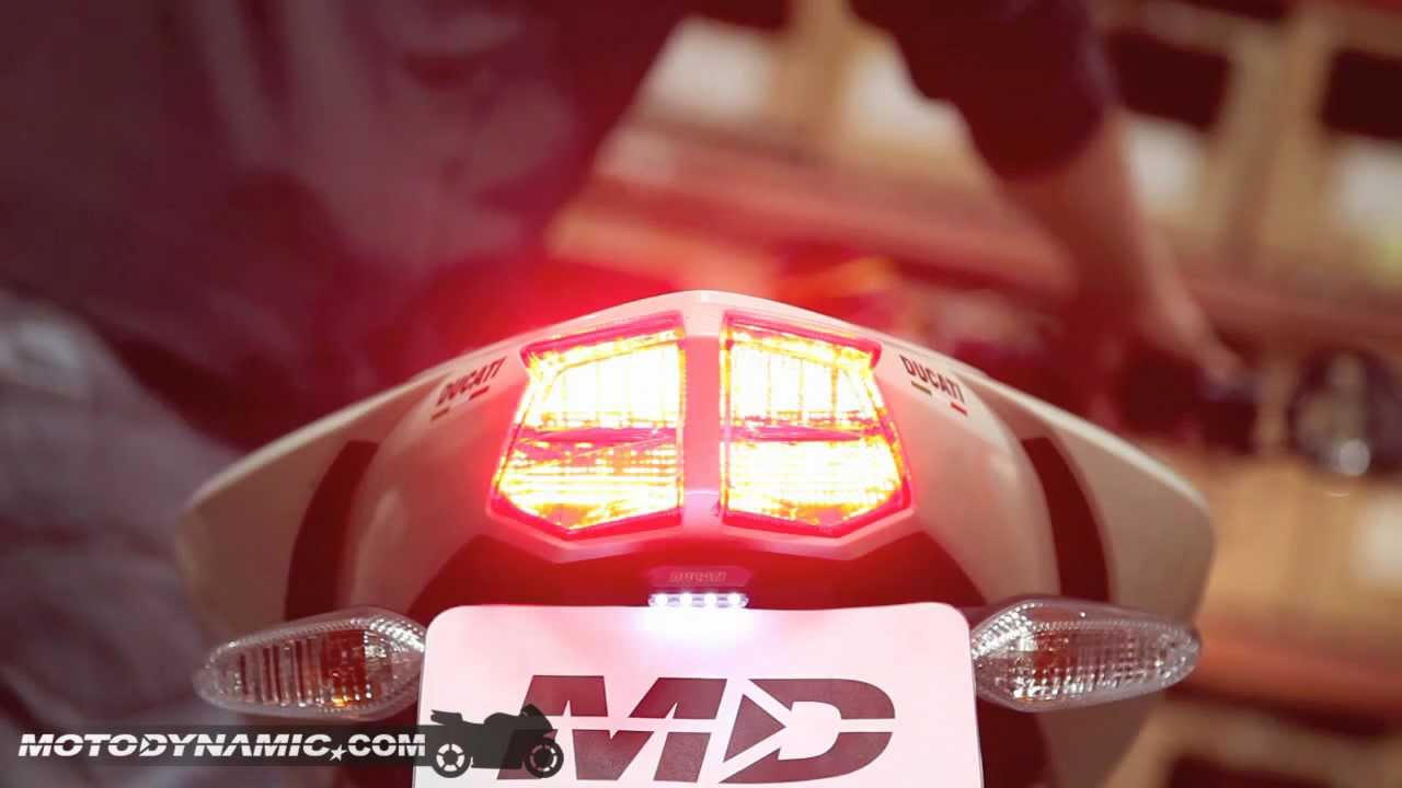 2010-2015 Ducati Streetfighter Sequential LED Tail Light Clear Lens ...