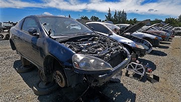 JUNKYARD SCORE : ACURA RSX TYPE S K20Z1 SWAP